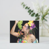 früchtchen, grapes, fruits, bodypainting, bodyart ポストカード (スタンド正面)