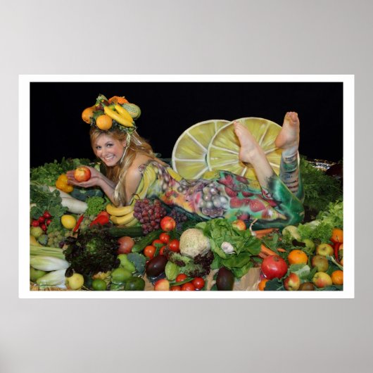 Früchtchen print poster druck gemälde painting ポスター (正面)