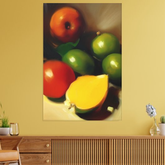 Früchte キャンバスプリント (インサイチュ (リビング))