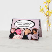 Frugal Sonカスタマイズ可能 カード (黄色い花)