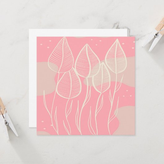 Frühling カード (正面/裏面インサイチュ)