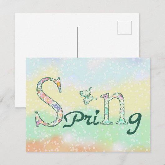 Frühling ポストカード (正面/裏面)