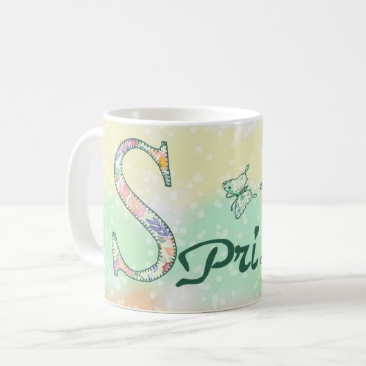 Frühling Kaffeetasse コーヒーマグカップ (正面左)