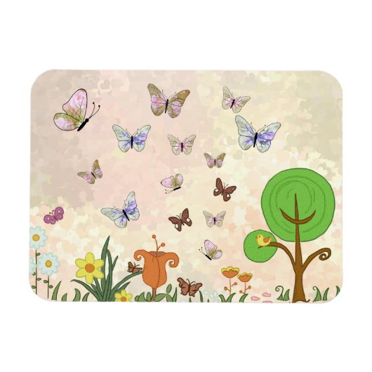 Frühlingsbild マグネット (横)