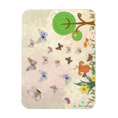 Frühlingsbild マグネット (縦)