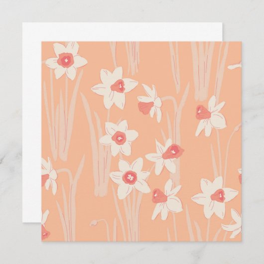 Frühlingsblumen, Narzisse. (正面/裏面)