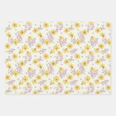 Frühlingsblumen Osterglocke ラッピングペーパーシート (正面)