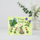 Frühlingsblumen Postkarte ポストカード (スタンド正面)