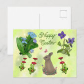 Frühlingsblumen Postkarte ポストカード (正面/裏面)