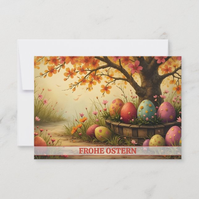 Frühlingsblütenzauber mit Ostereierpracht (正面)