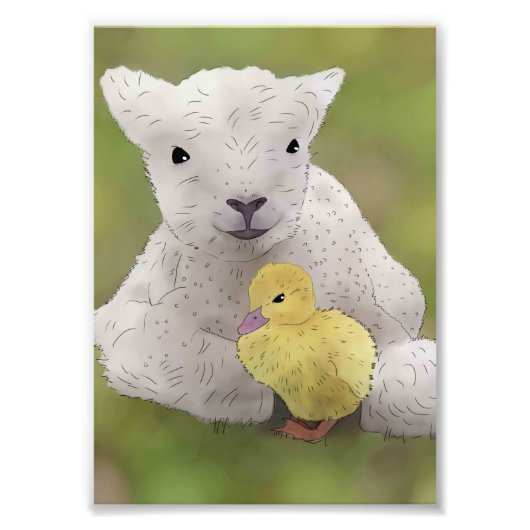 Frühlingskinder フォトプリント (正面)