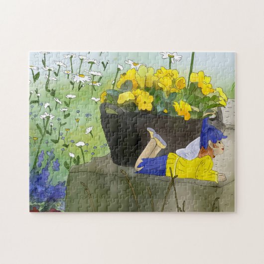 Frühlingspuzzel ジグソーパズル (横)