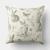 Frühlingszauber für dein Zuhause – Häschen 🐰 クッション (正面)