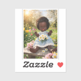 Frühlingszauber & Gänseblümchen-Glück  シール