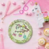 Frühlingszweig  pappteller ペーパープレート (パーティー)