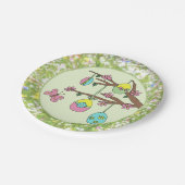 Frühlingszweig  pappteller ペーパープレート (アングル)