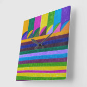 "Fruit" スクエア壁時計 (傾斜)