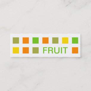 FRUIT (モダン正方形) スキニー名刺