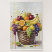 Fruit Basket Painting ジグソーパズル (縦)