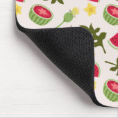 Fruit Basket Pattern Collection - Watermelon マウスパッド (コーナー)