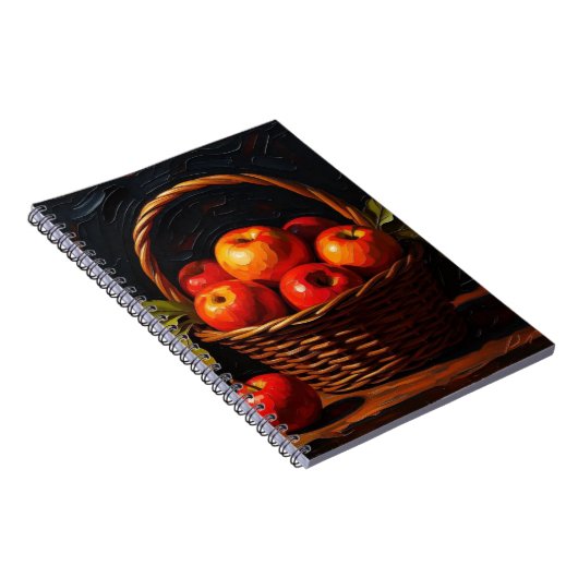 Fruit Basket Still Life Photo Notebook ノートブック (右側)