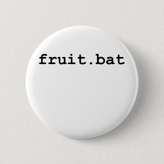 Fruit.bat 缶バッジ (正面)