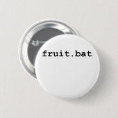 Fruit.bat 缶バッジ (正面&裏面)