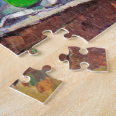 Fruit bowl, Glass and Apples, Cezanne ジグソーパズル (側面)