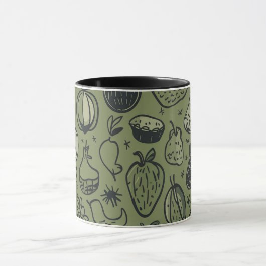 fruit coffee mug マグカップ (中央)