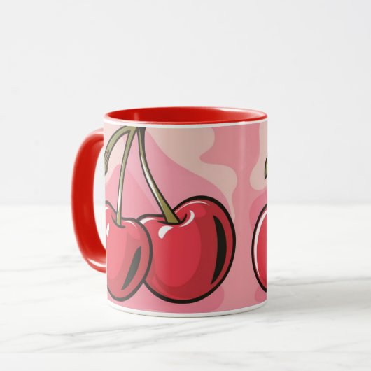 fruit coffee mug マグカップ (正面左)