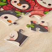 Fruit Friends Parade | Cute Animal Chibi ジグソーパズル (側面)