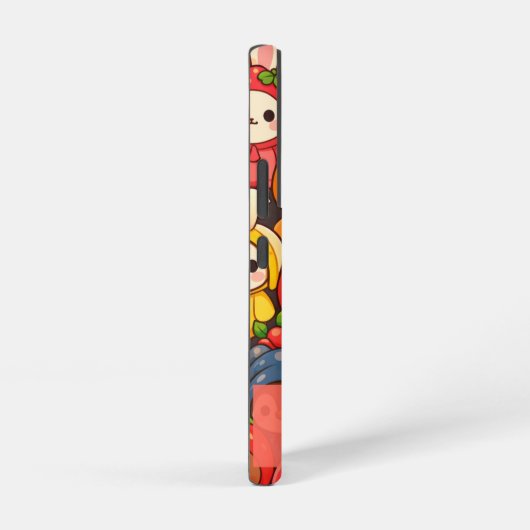 Fruit Friends Parade | Cute Animal Custom Samsung Galaxyケース (右側面)