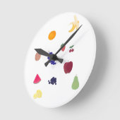 Fruit, Fruit, Fruit! ラウンド壁時計 (傾斜)