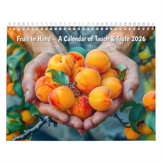 Fruit in Hand – A Calendar of Touch & Taste 2026 カレンダー (カバー)