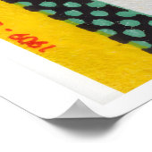 Fruit Juice Bottle - Matchbox Print - Czech Wall ポスター (角)