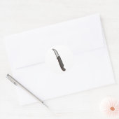 Fruit Knife Sticker ラウンドシール (封筒)