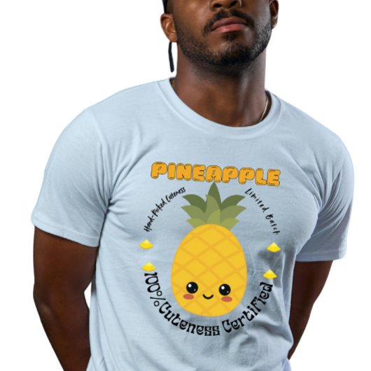Fruit Label Sweet Pineapple Tropical Vibes Tシャツ