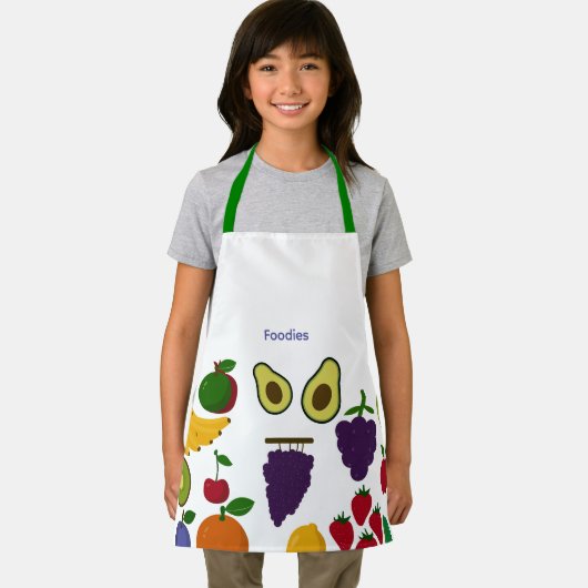 Fruit Lover Foodies Cute Apron エプロン (インサイチュ)