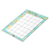 Fruit Memphis Pattern Homework Assignment ノートパッド (アングル)