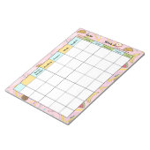 Fruit Memphis Pink Homework Assignment ノートパッド (アングル)