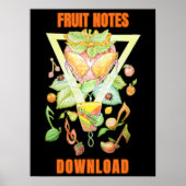 Fruit Notes Download  ポスター (正面)