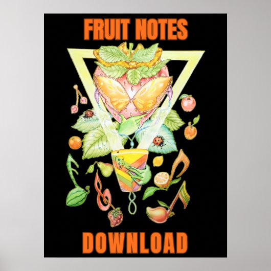 Fruit Notes Download  ポスター (正面)