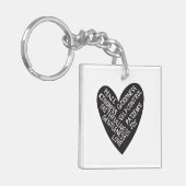 Fruit of spirit キーホルダー (正面左)