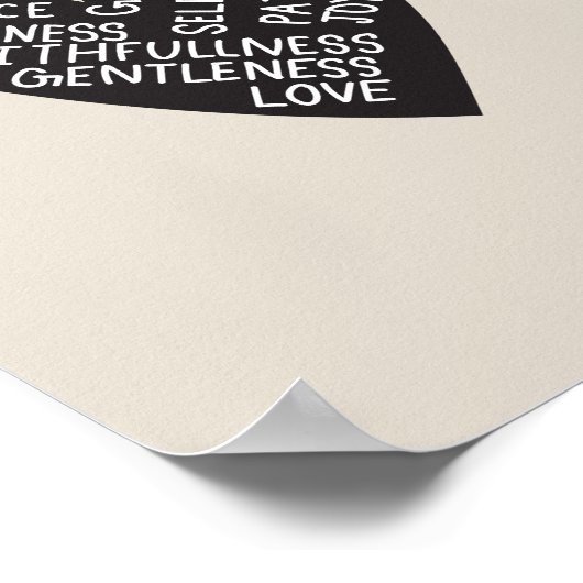 Fruit of spirit ポスター (角)