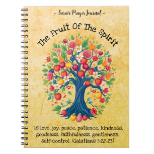 Fruit of the Spirit - カスタム祈りの言葉Journal ノートブック