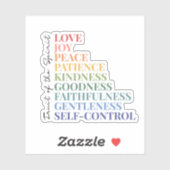 Fruit of the Spirit シール (シート)