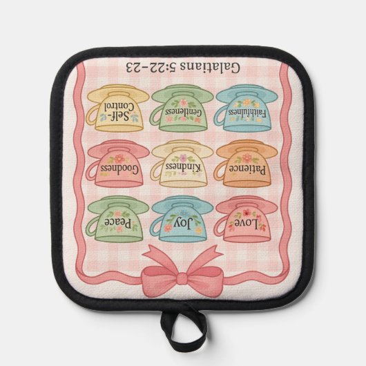 Fruit of the Spirit  鍋敷き (正面)