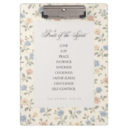 Fruit of the Spirit Galatians 5:22–23 Bible Verse  クリップボード