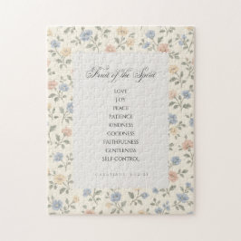 Fruit of the Spirit Galatians 5:22–23 Bible Verse  ジグソーパズル