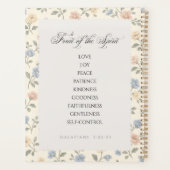 Fruit of the Spirit Galatians 5:22–23 Bible Verse  プランナー手帳 (裏面)